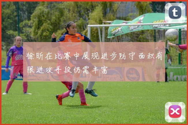 徐昕在比赛中展现进步防守面积有限进攻手段仍需丰富